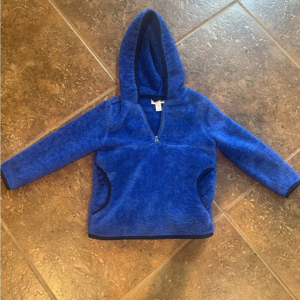 3T Cat & Jack Vibrant Blue Fleece Hooded Jacket